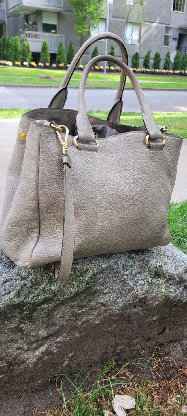 Authentic Prada Jumbo Leather Tote Bag - photo 5