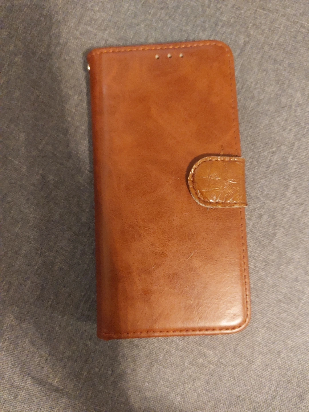 Brown Faux Leather case for google pixel 8