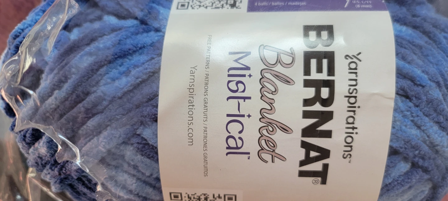 2 pack Bernat Blanket Mist-ical Yarn - Crystal Ocean - photo 3