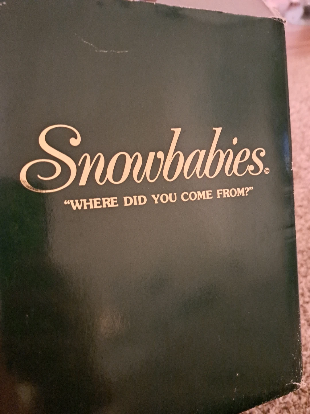 Snowbabies "Where Did You Come From?" Figurine - photo 2
