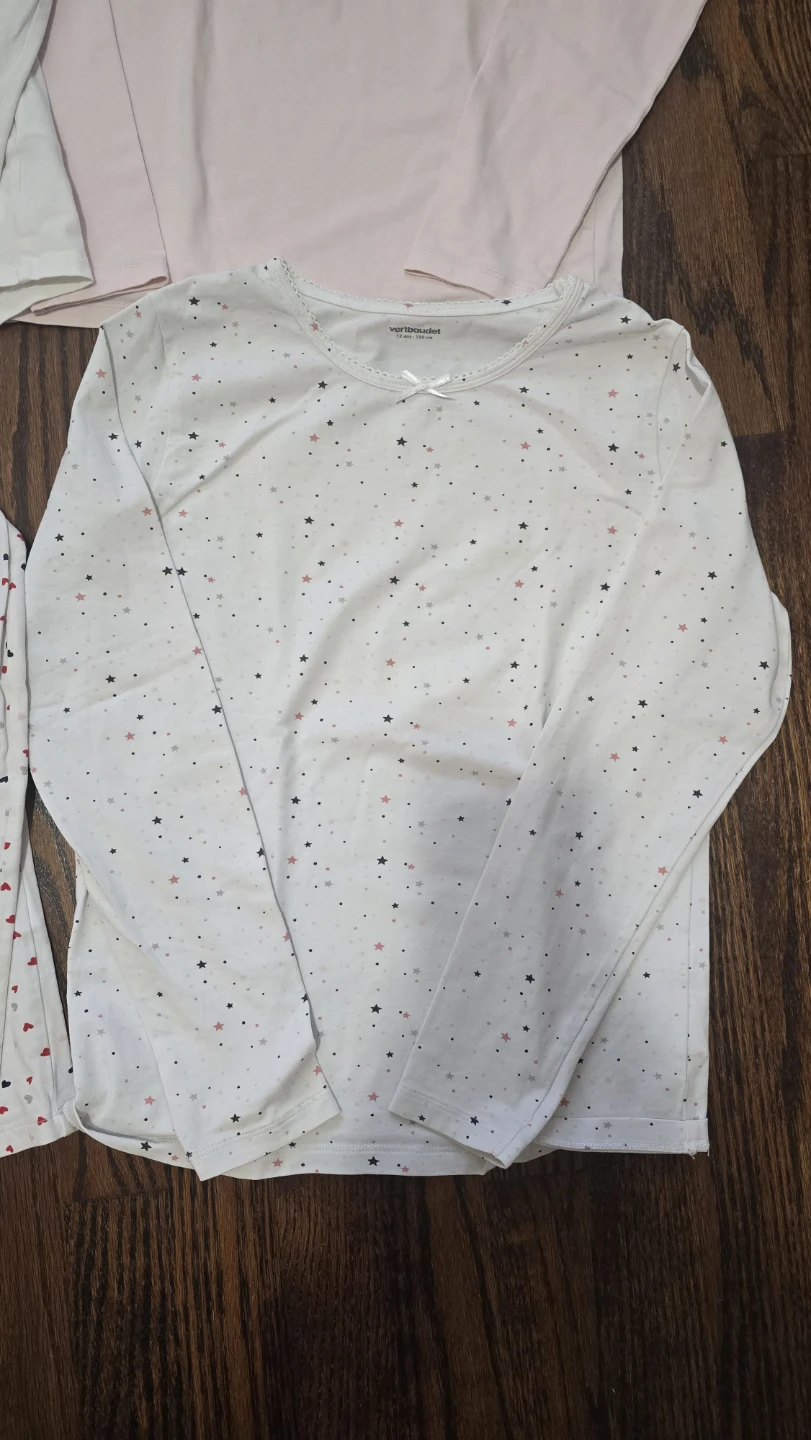 Vertbaudet girls Long Sleeve Tops - 4 Pack 12y - photo 3