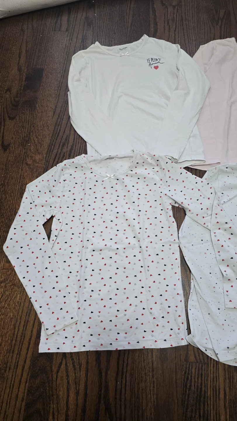 Vertbaudet girls Long Sleeve Tops - 4 Pack 12y - photo 4