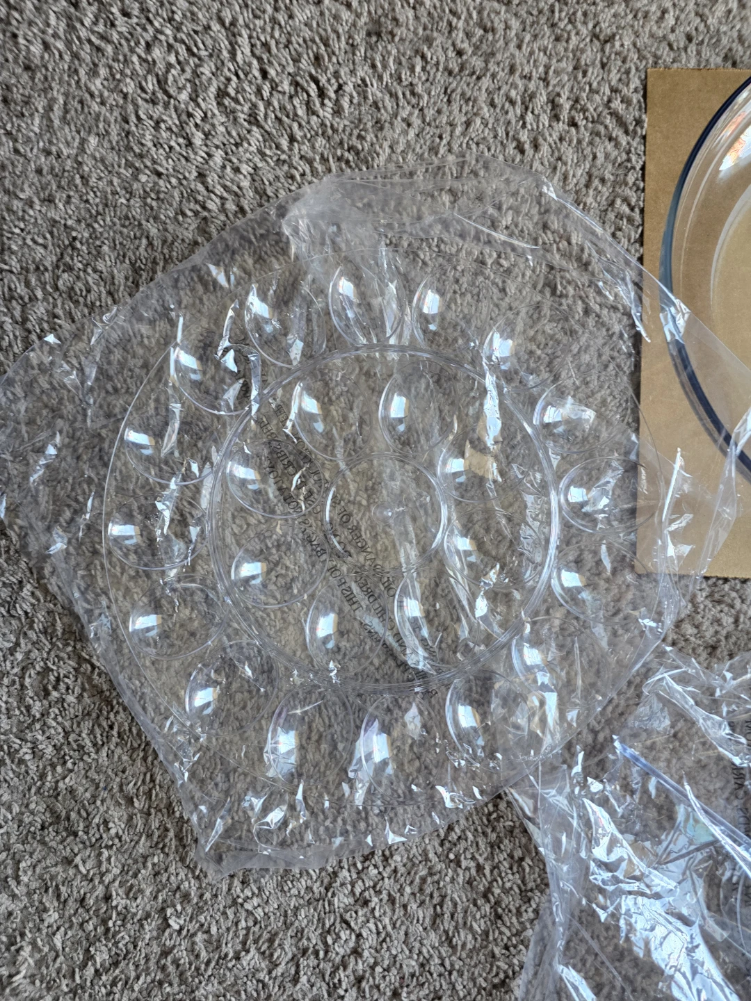 3 Piece Anchor13" Presence Deviled Egg Platter Entertainment Set - photo 5