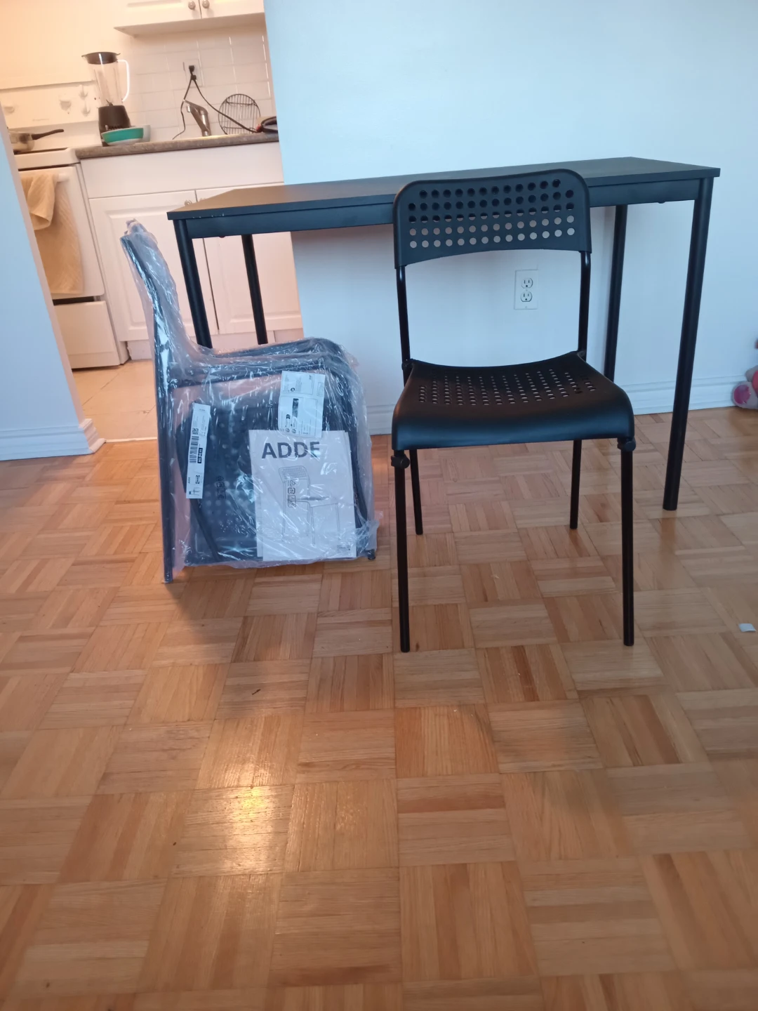 IKEA ADDE Chairs and Table Set