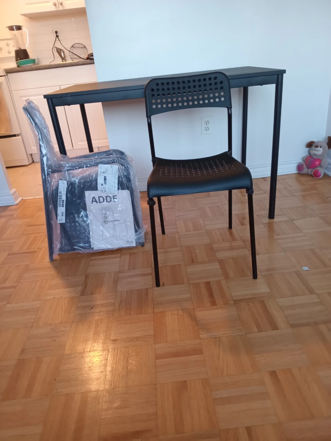 IKEA ADDE Chairs and Table Set - photo 2