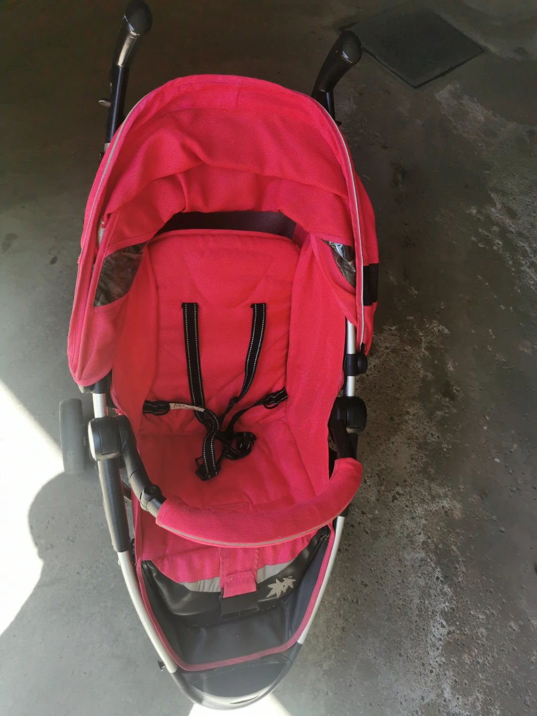 Pink Baby Stroller