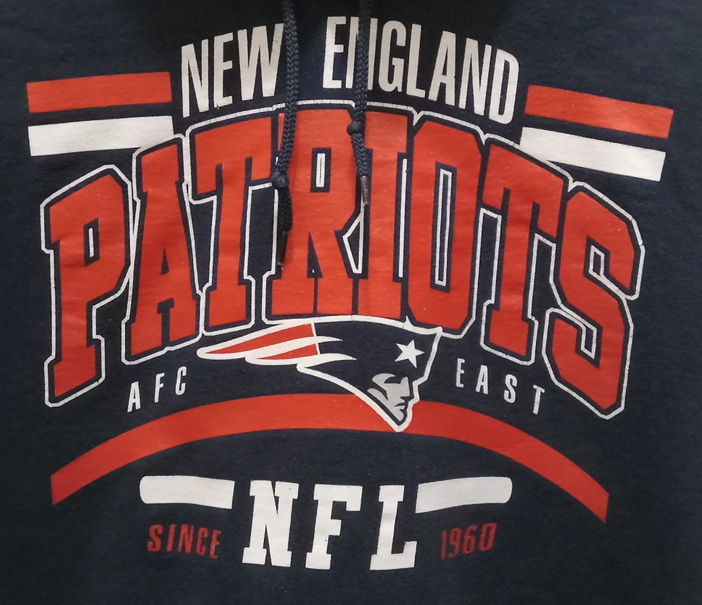 New England Patriots Navy Hoodie - Adult Size Small - photo 2