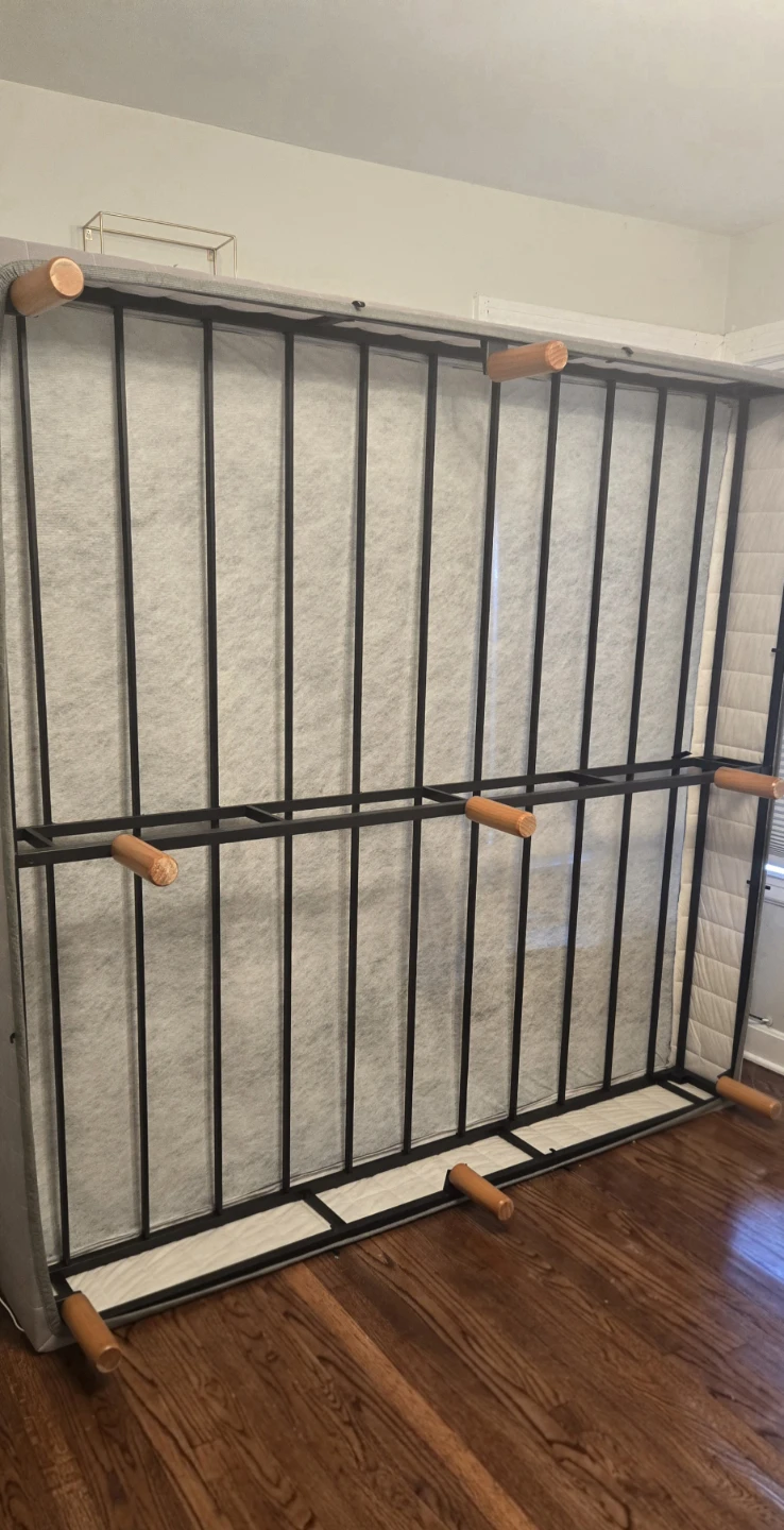 King Size Bed Frame Box Spring Foundation - photo 2