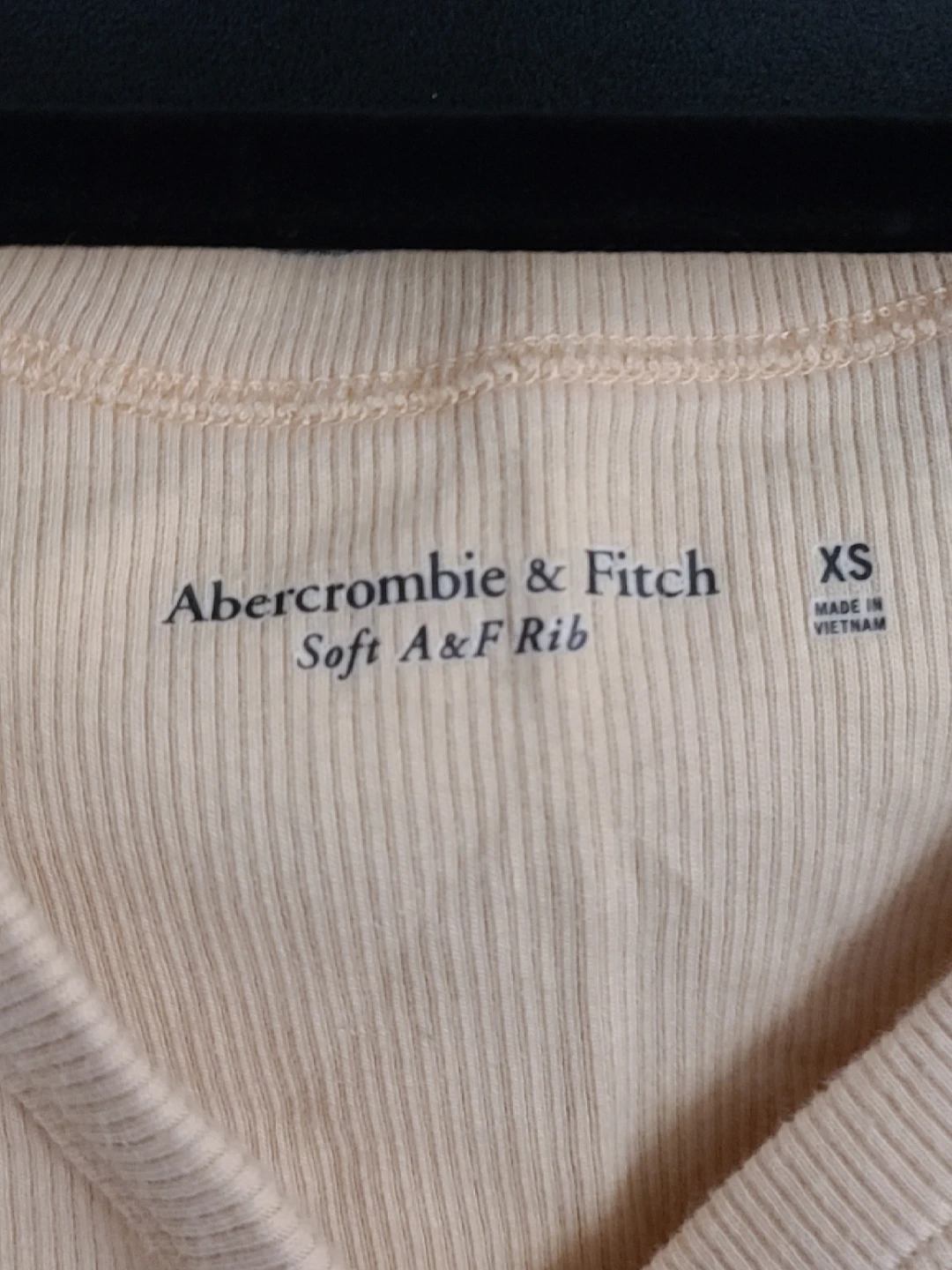 Abercrombie & Fitch Soft A&F Rib Tank Top - XS - photo 2