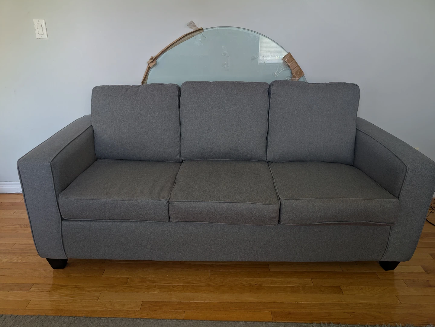 Grey Fabric Sofa