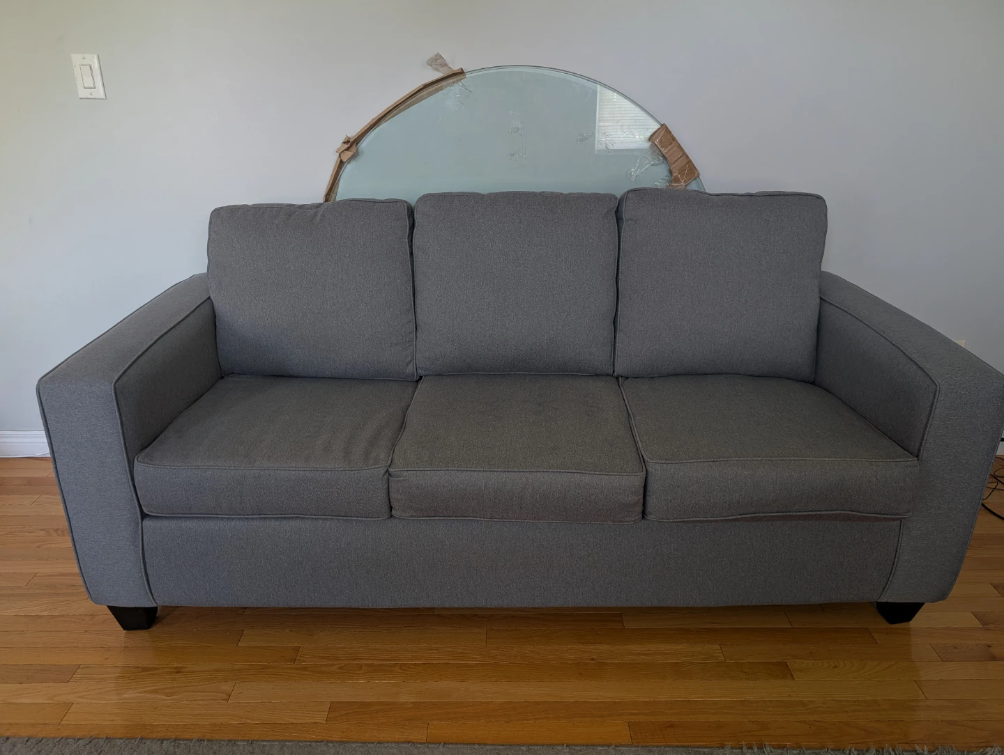 Grey Fabric Sofa - photo 2