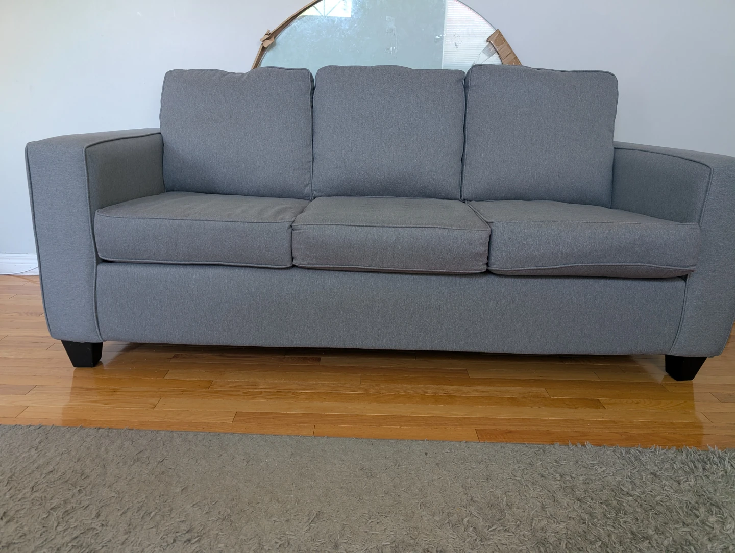 Grey Fabric Sofa - photo 3