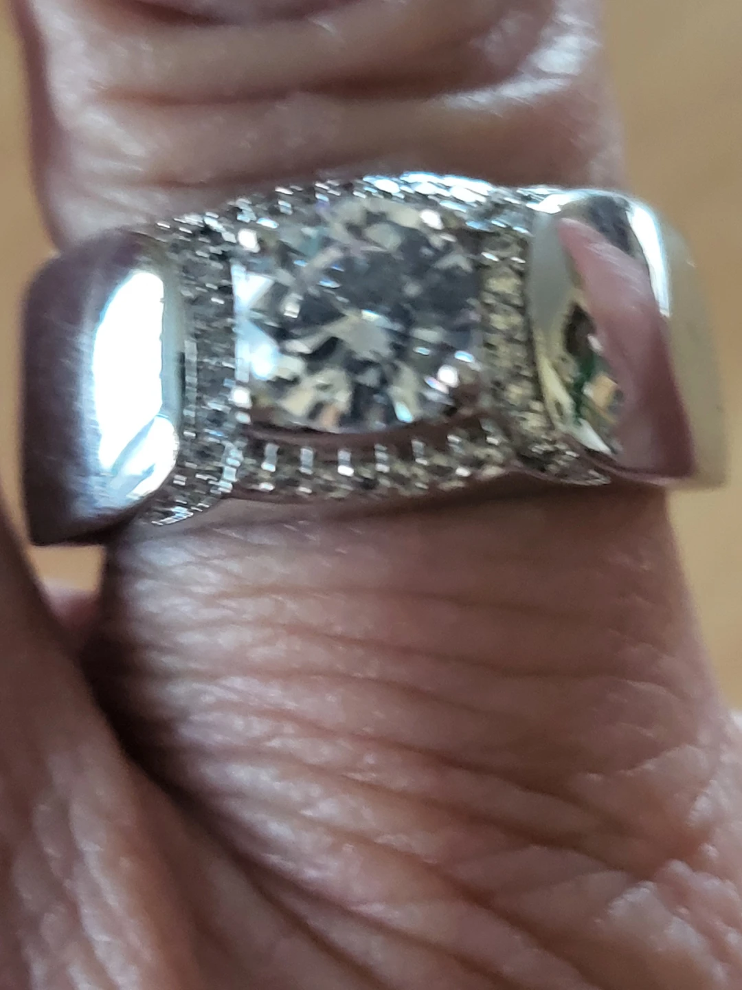 New Sterling Silver Cubic Zirconia Ring - photo 3