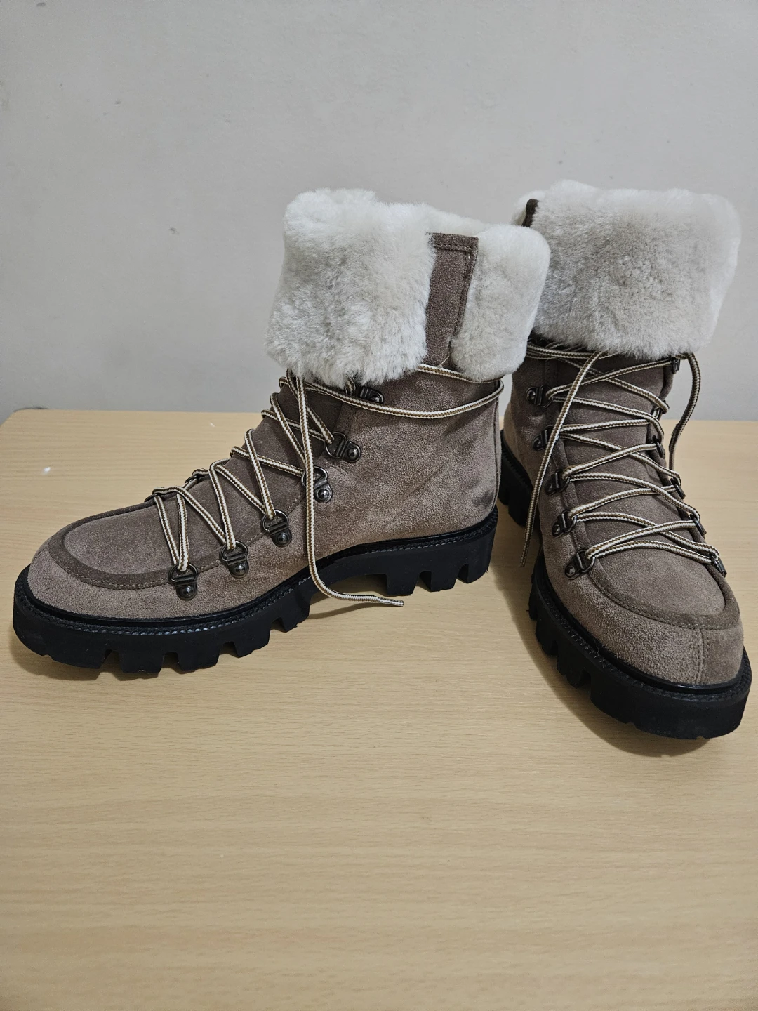 Hennè Suede Fur Lined Winter Boots - Made in Italy - photo 2