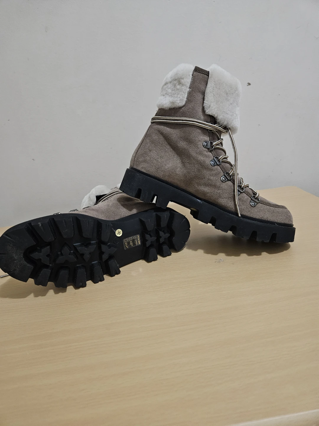 Hennè Suede Fur Lined Winter Boots - Made in Italy - photo 3