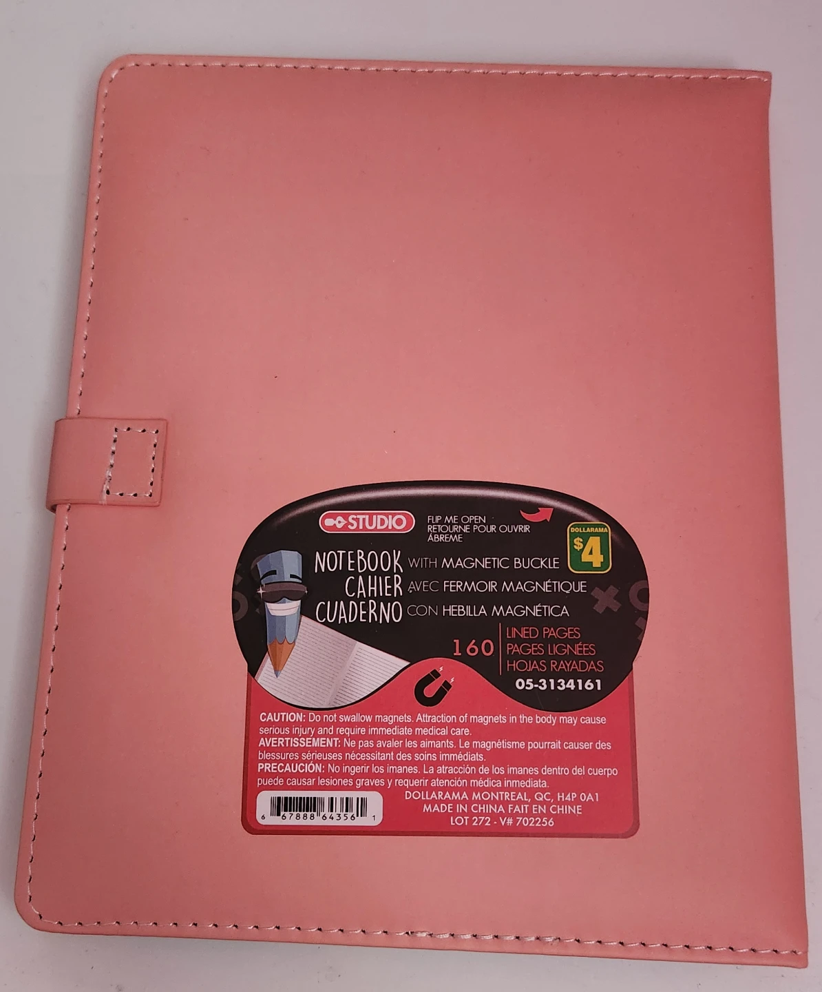 Magnetic VR Cat 160 Pages Lined Journal - photo 4