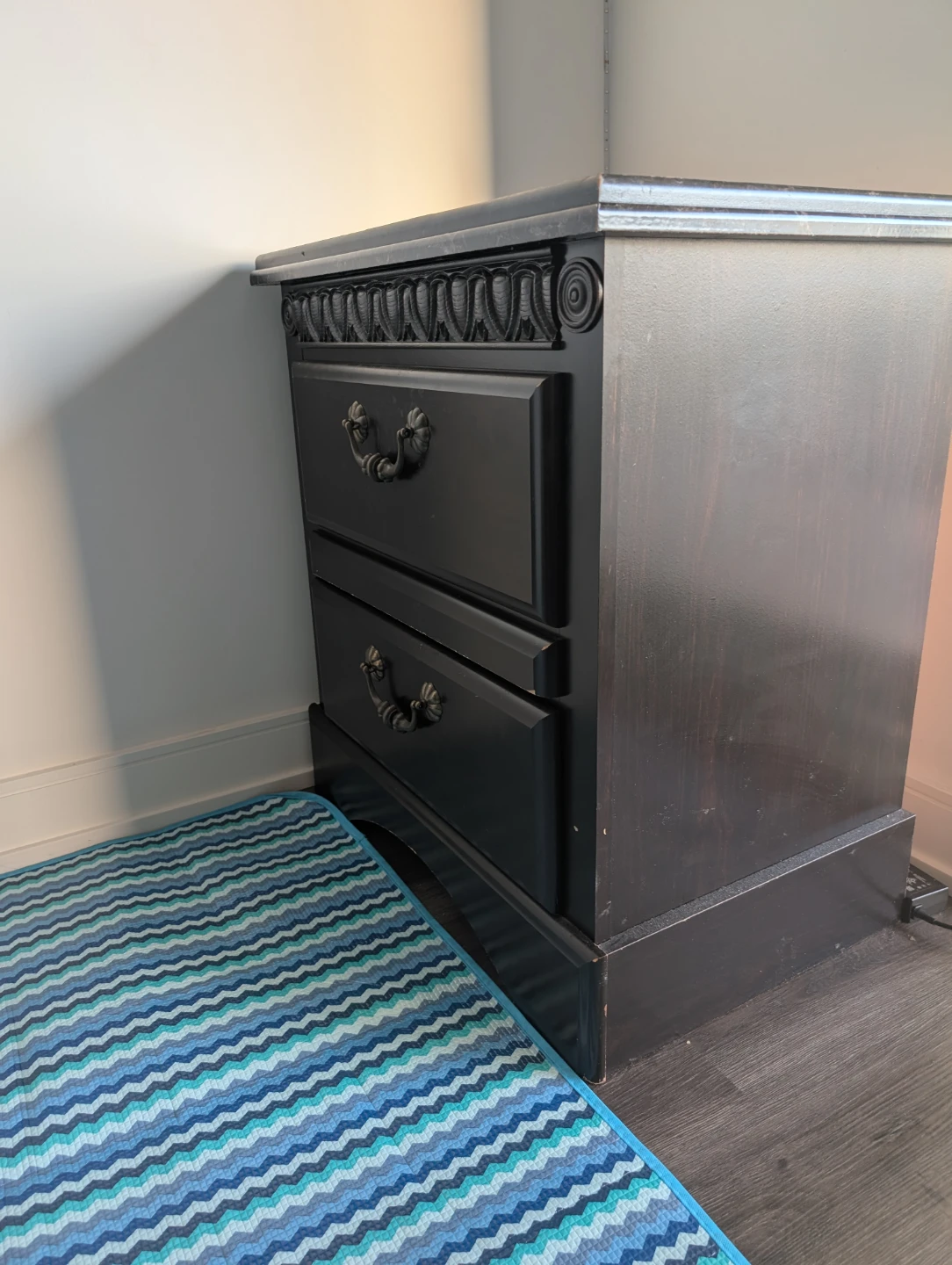 Storage table with Marble Top - photo 4