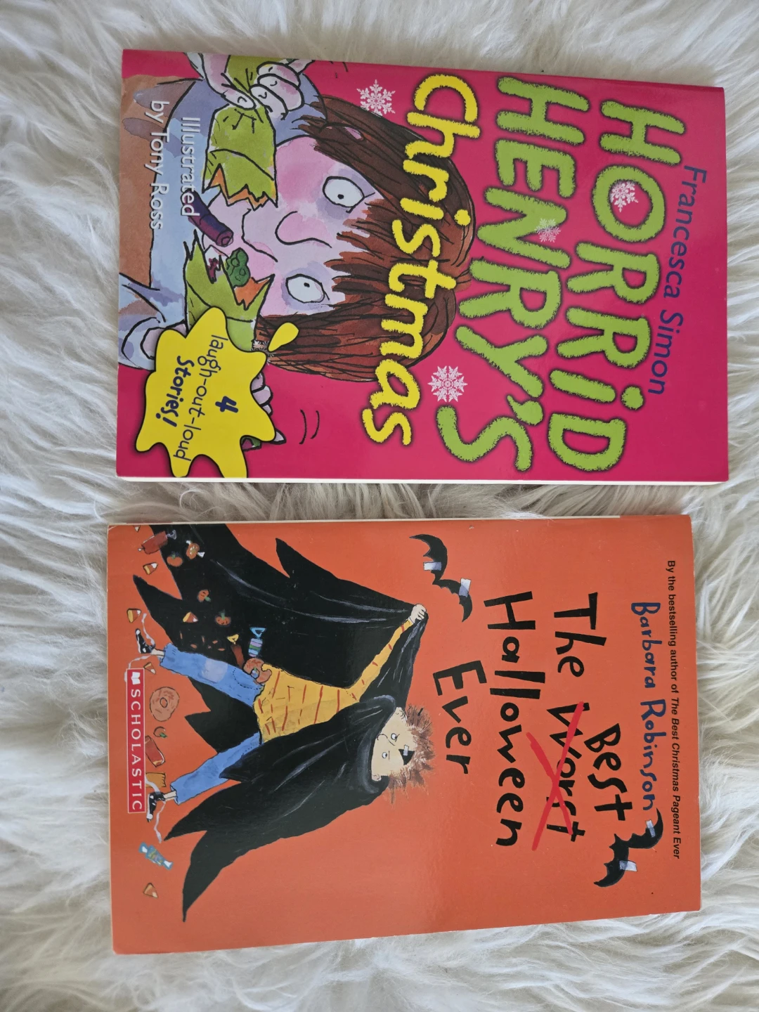 Horrid Henry's Christmas & The Worst Halloween Ever Books