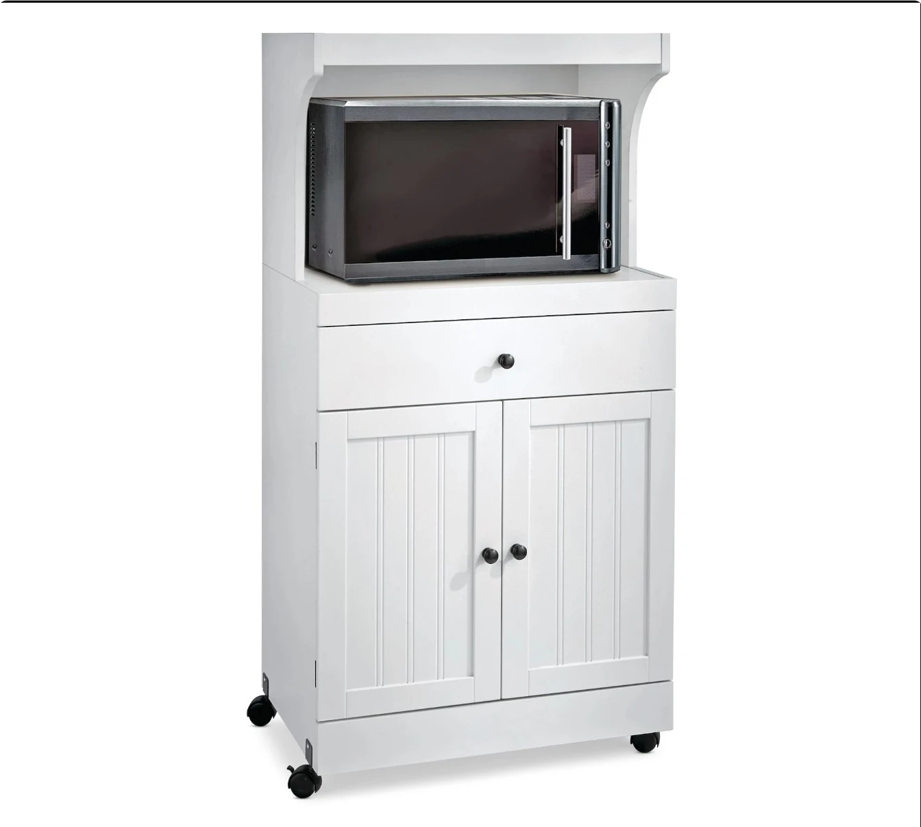 Microwave Cart with Storage - photo 2