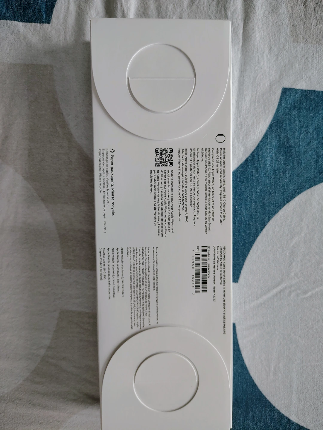 Apple Watch Series 11 46mm Jet Black SB Mi GPS - photo 2