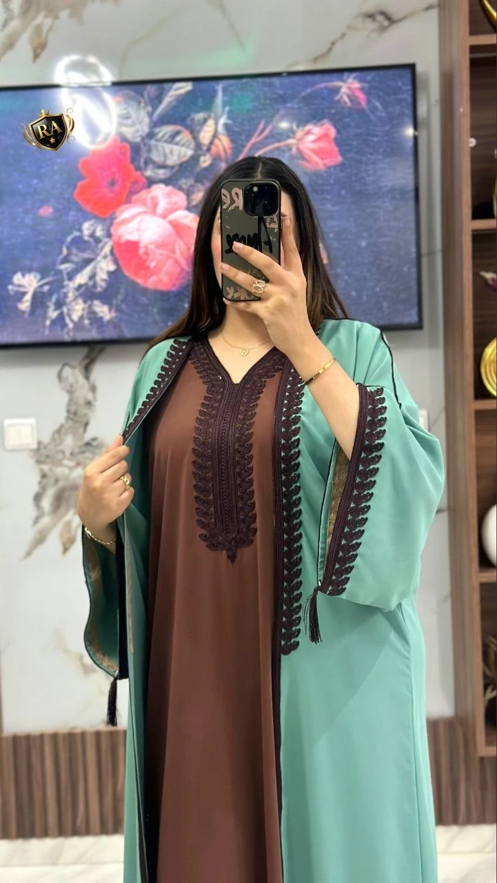 Ensemble abaya et caftan pour femmes - photo 5