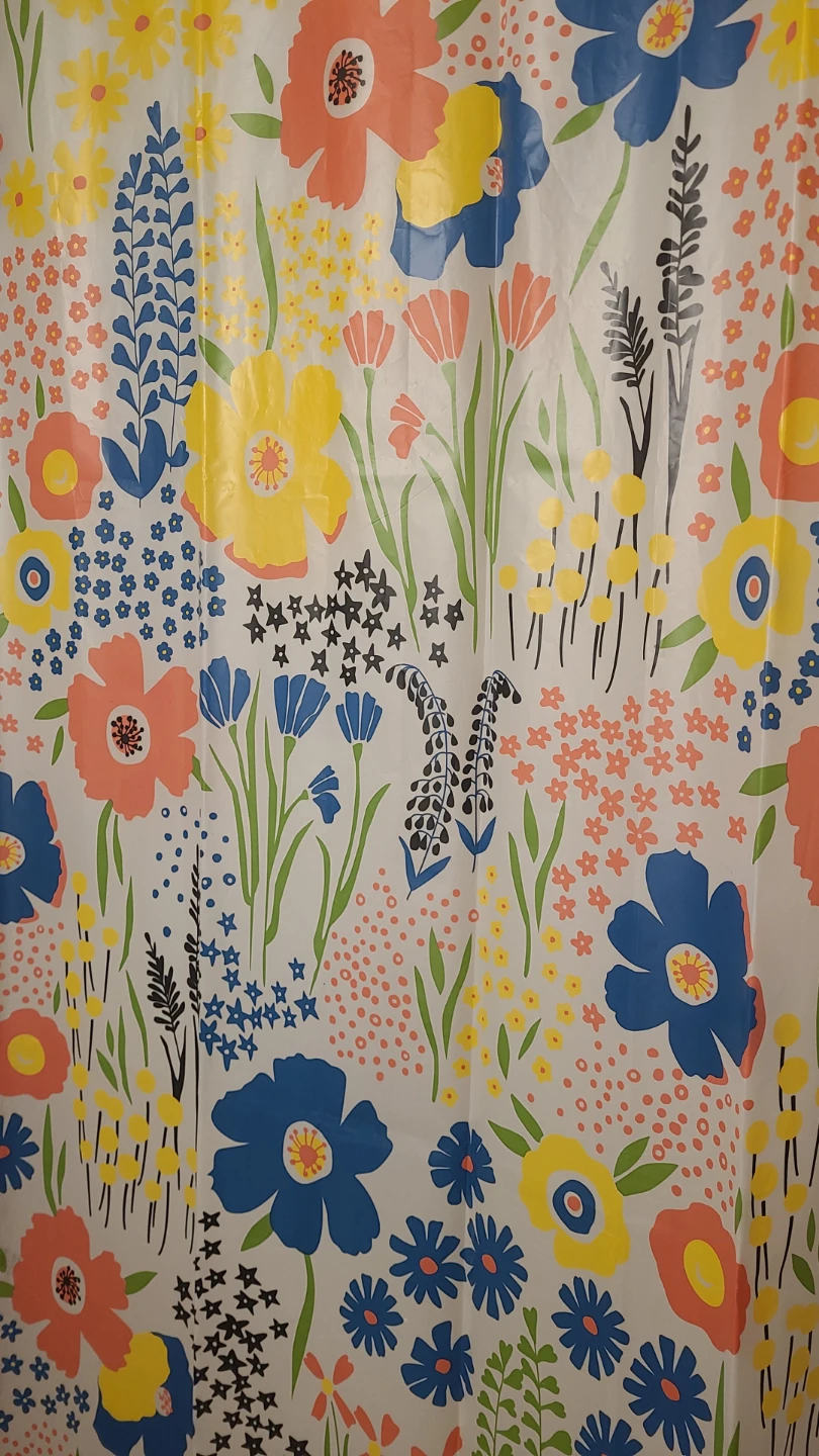 Brand New Floral Shower Curtain