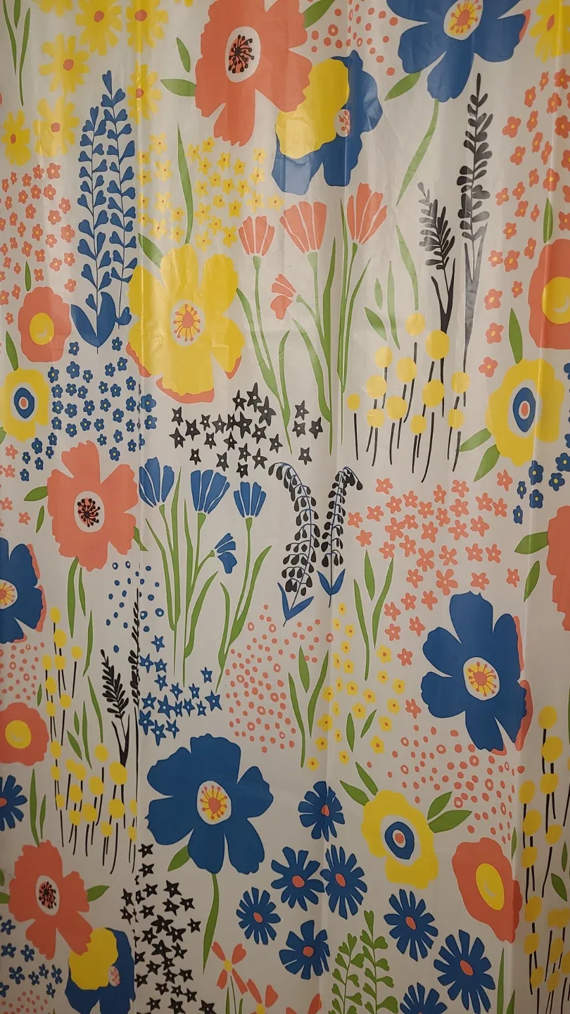Brand New Floral Shower Curtain