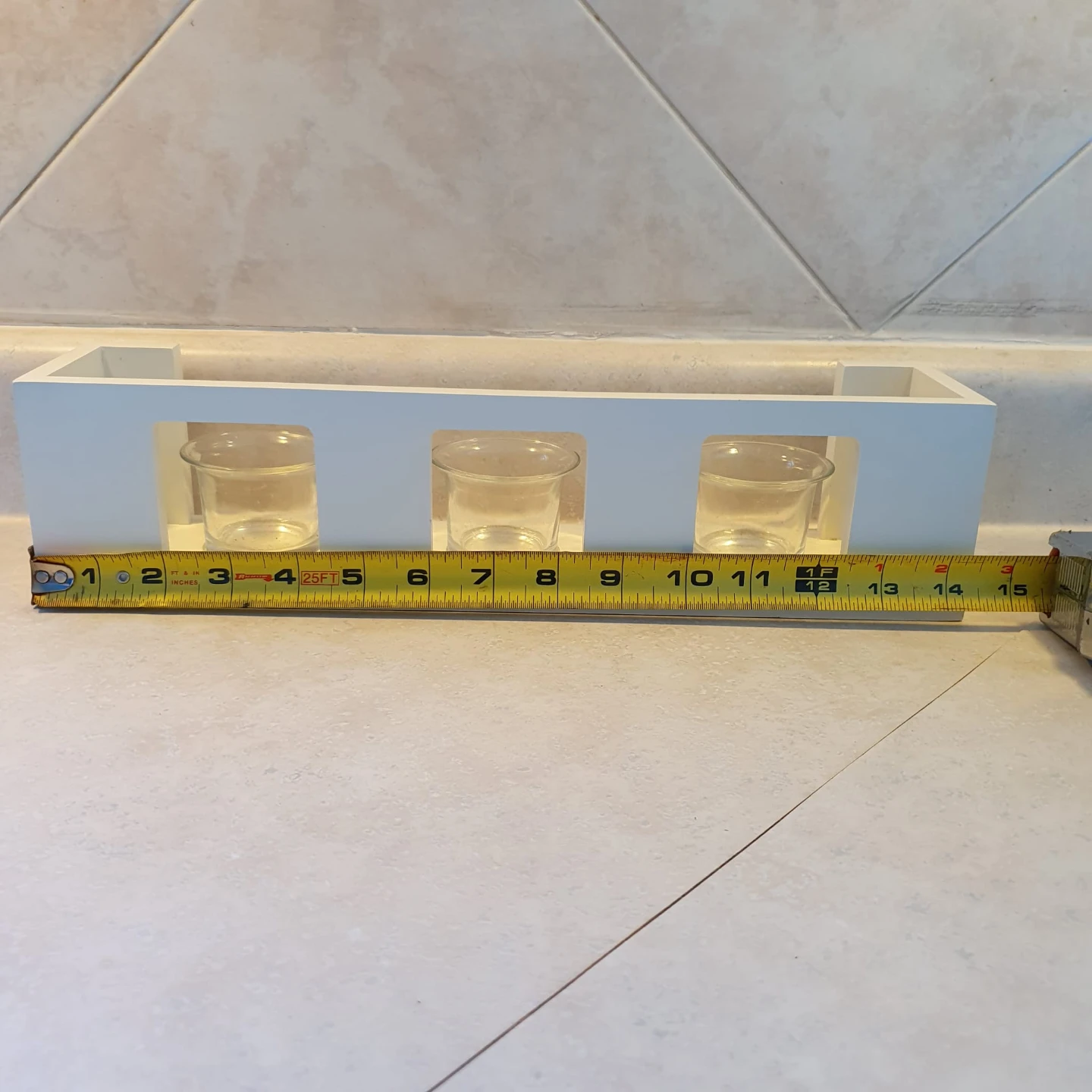 Debbie Travis Tealight Shelf Creamy White Finish - photo 2