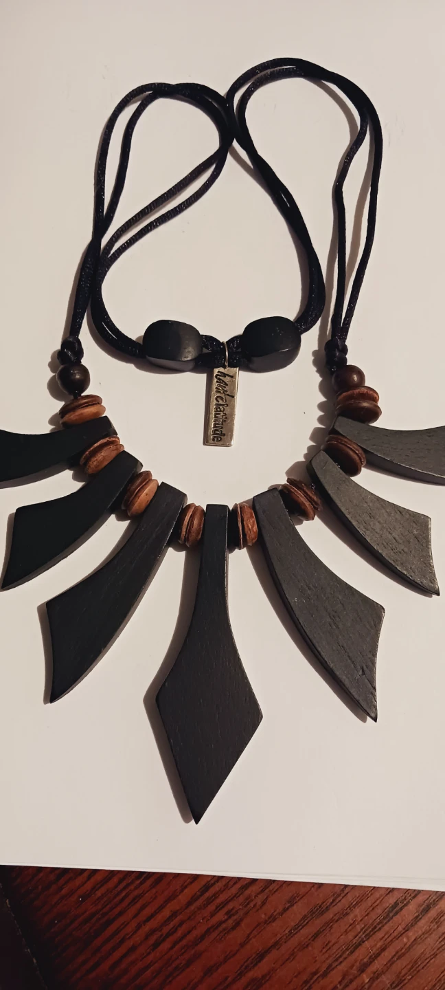 HAUTE LATITUDE Signed Boho Statement Necklace - photo 2