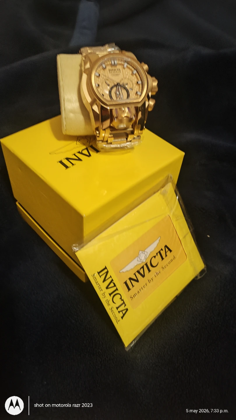 Invicta Pro Diver Gold Tone Chronograph Men's Watch - photo 2