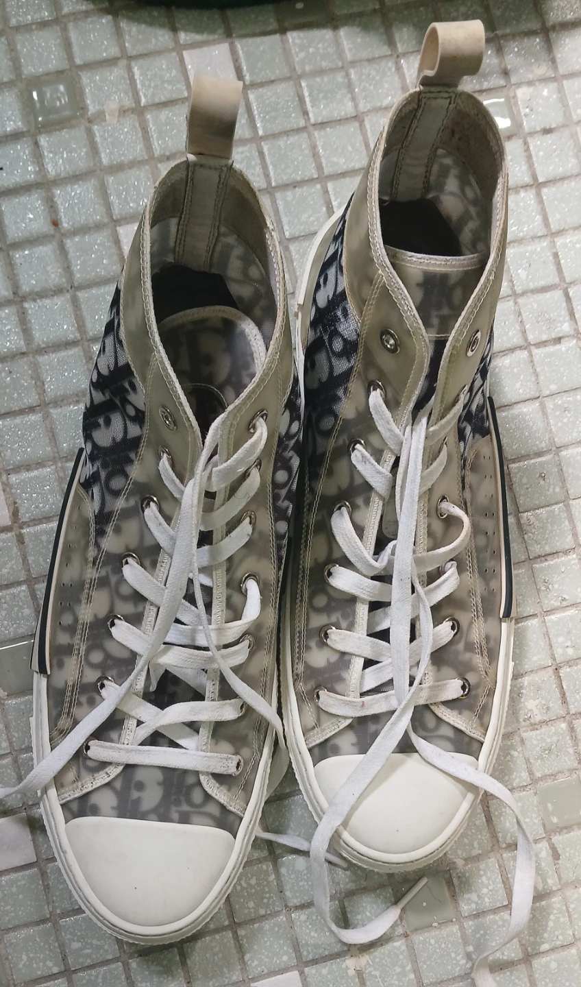 Dior High-Top Sneakers b23 men size 12