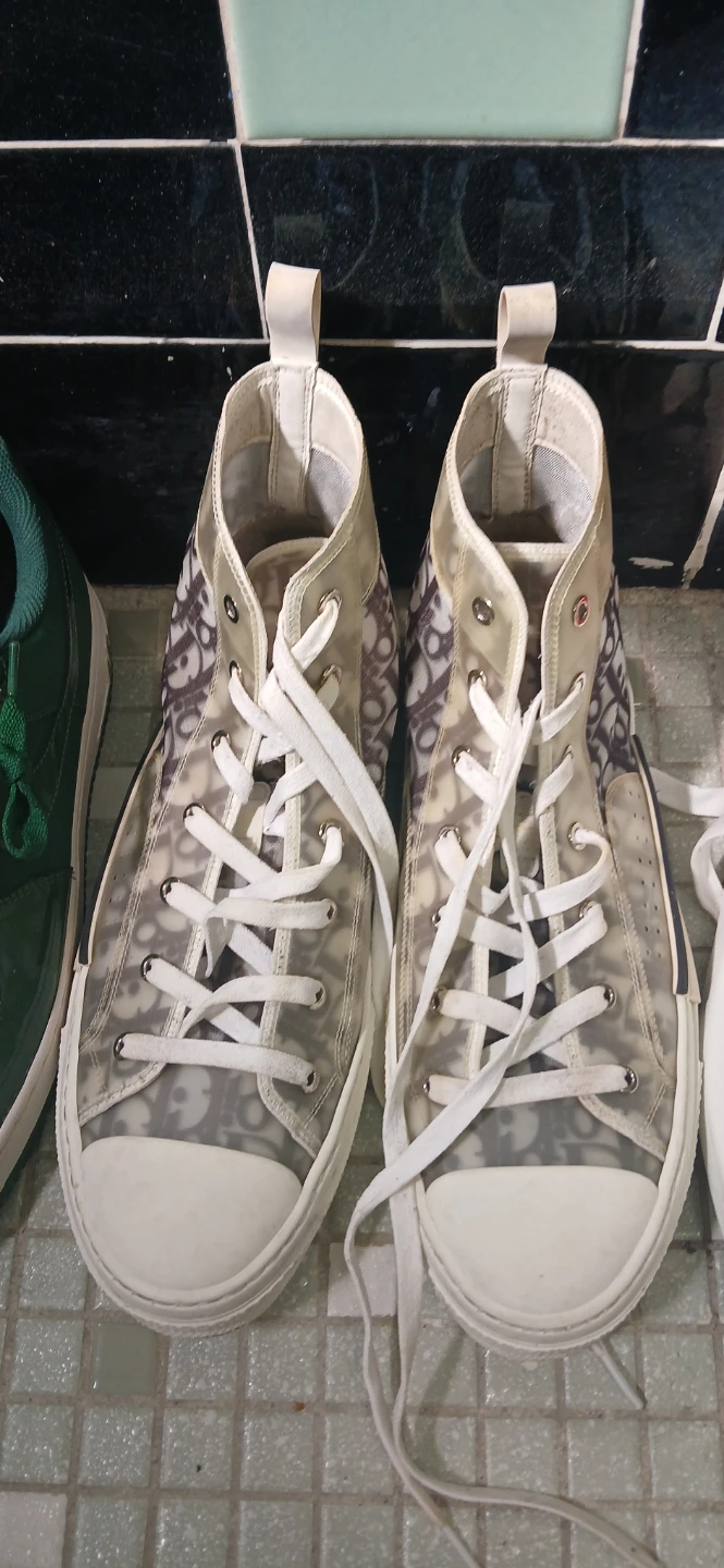 Dior High-Top Sneakers b23 men size 12 - photo 4
