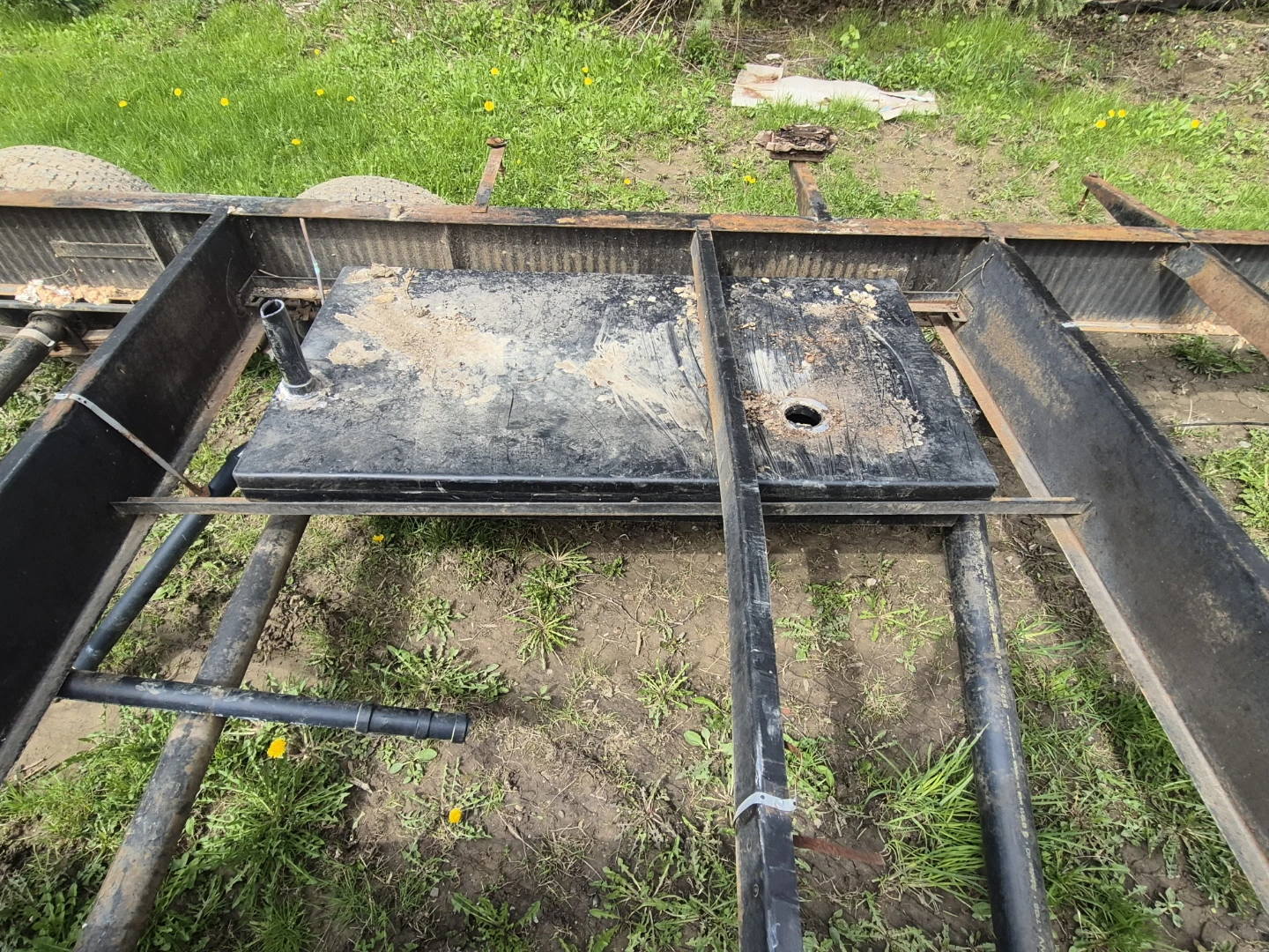 Trailer Frame with Axles and Tires - photo 4