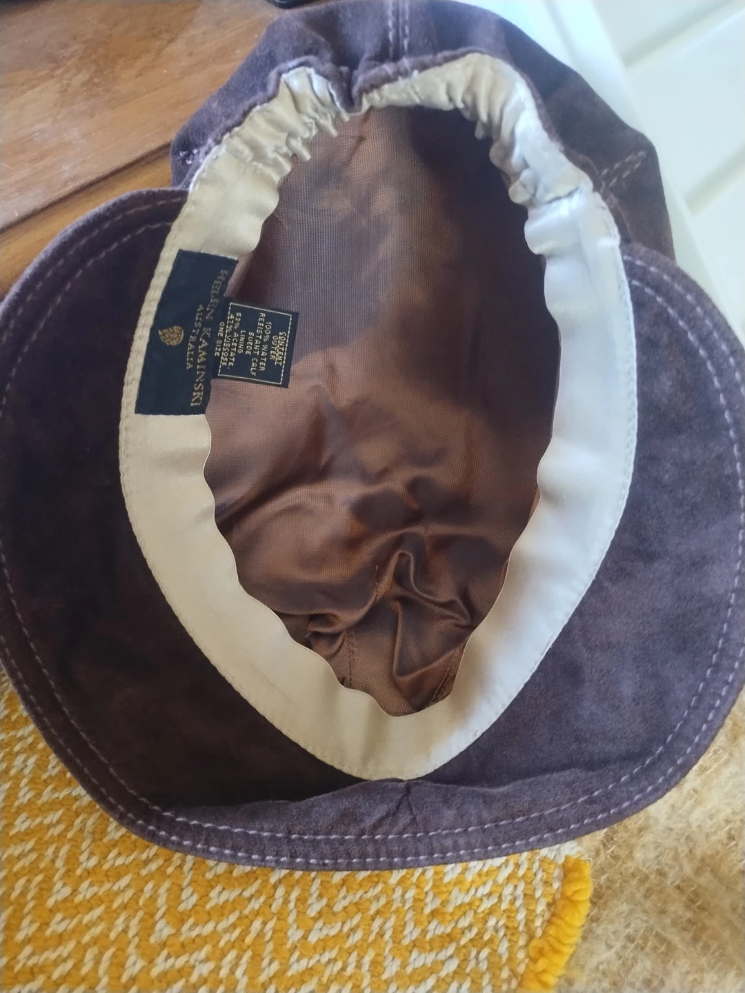 Helen Kaminski Brown Suede Hat - photo 4