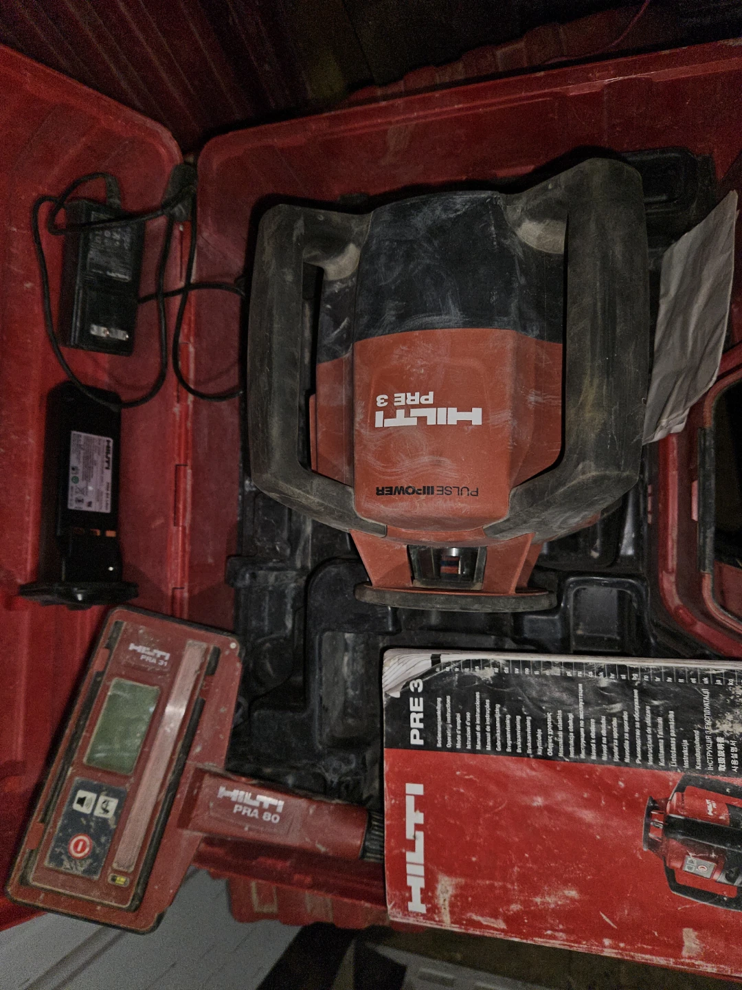 Hilti PR-35 Rotary Laser Level & PRA 80 Remote - photo 3