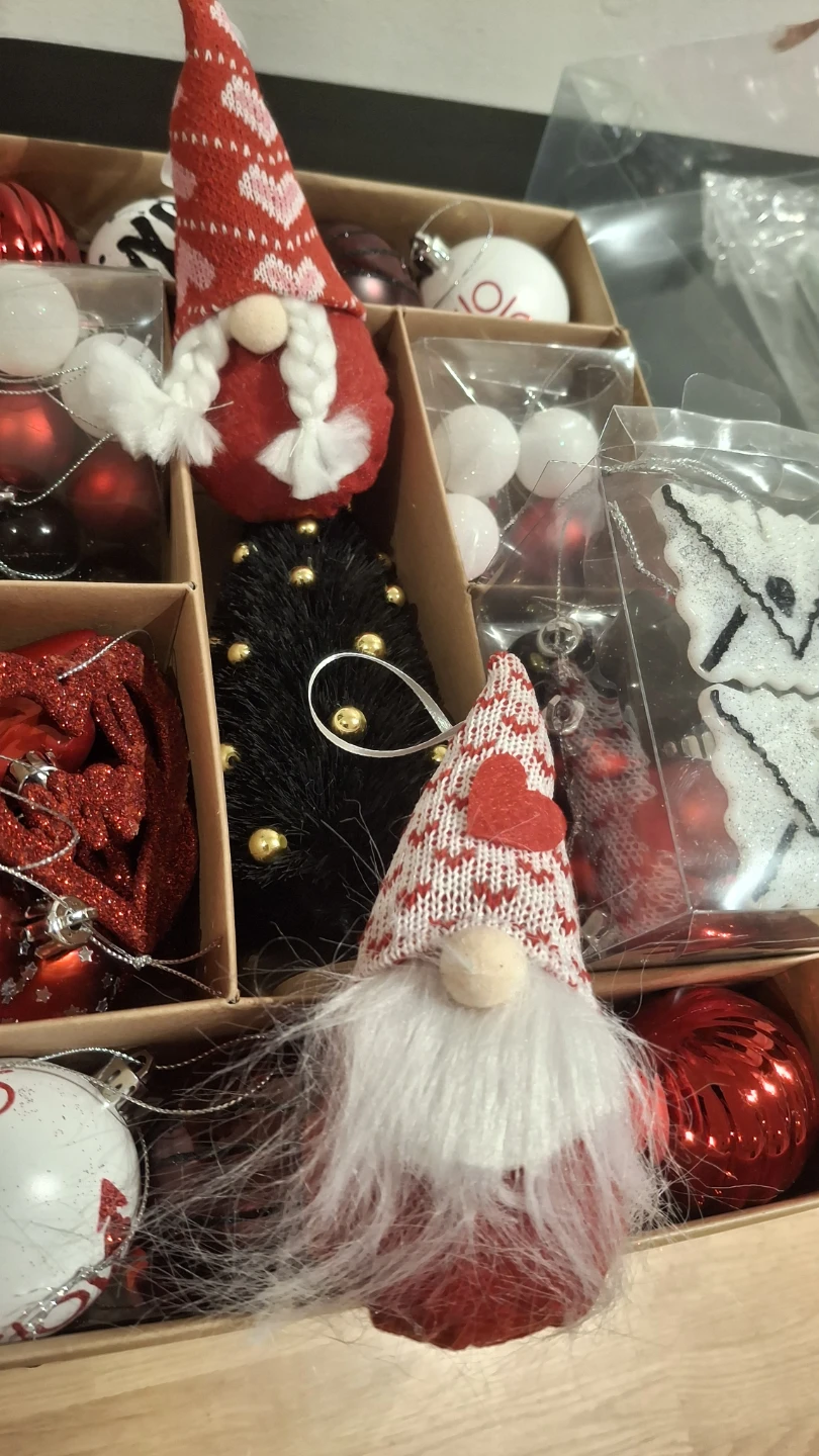Valentine's day Shatterproof hanging tree ornament set - photo 3
