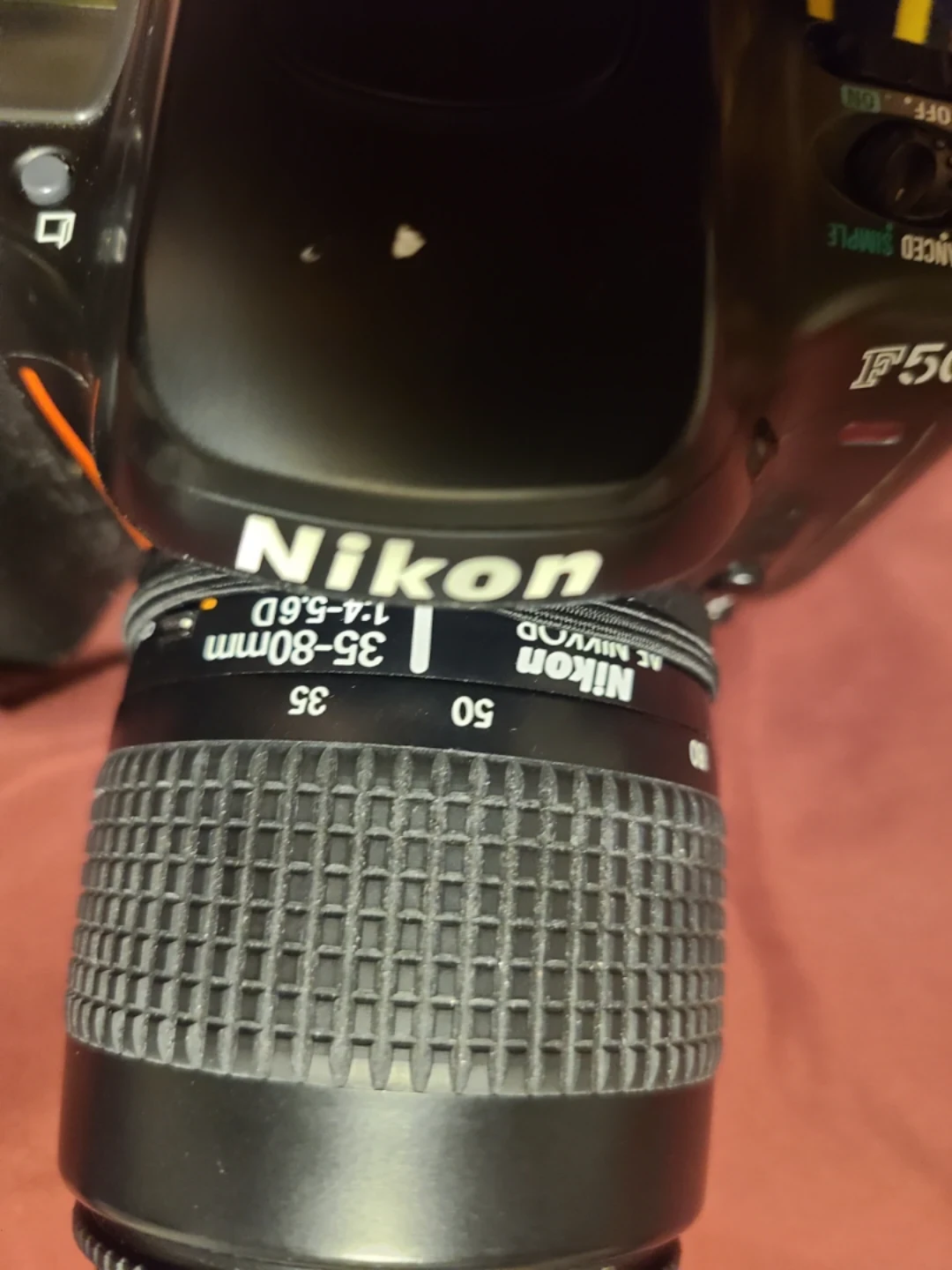 Nikon F50 SLR Film Camera with 35-80mm Lens - photo 4