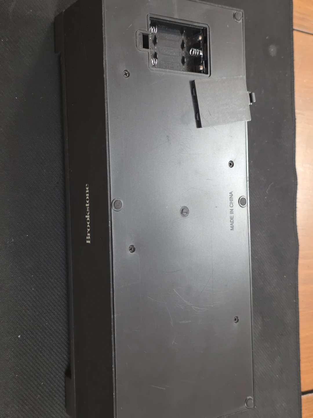 Brookstone Black 5-Slot Watch Box with Glass Lid - photo 4