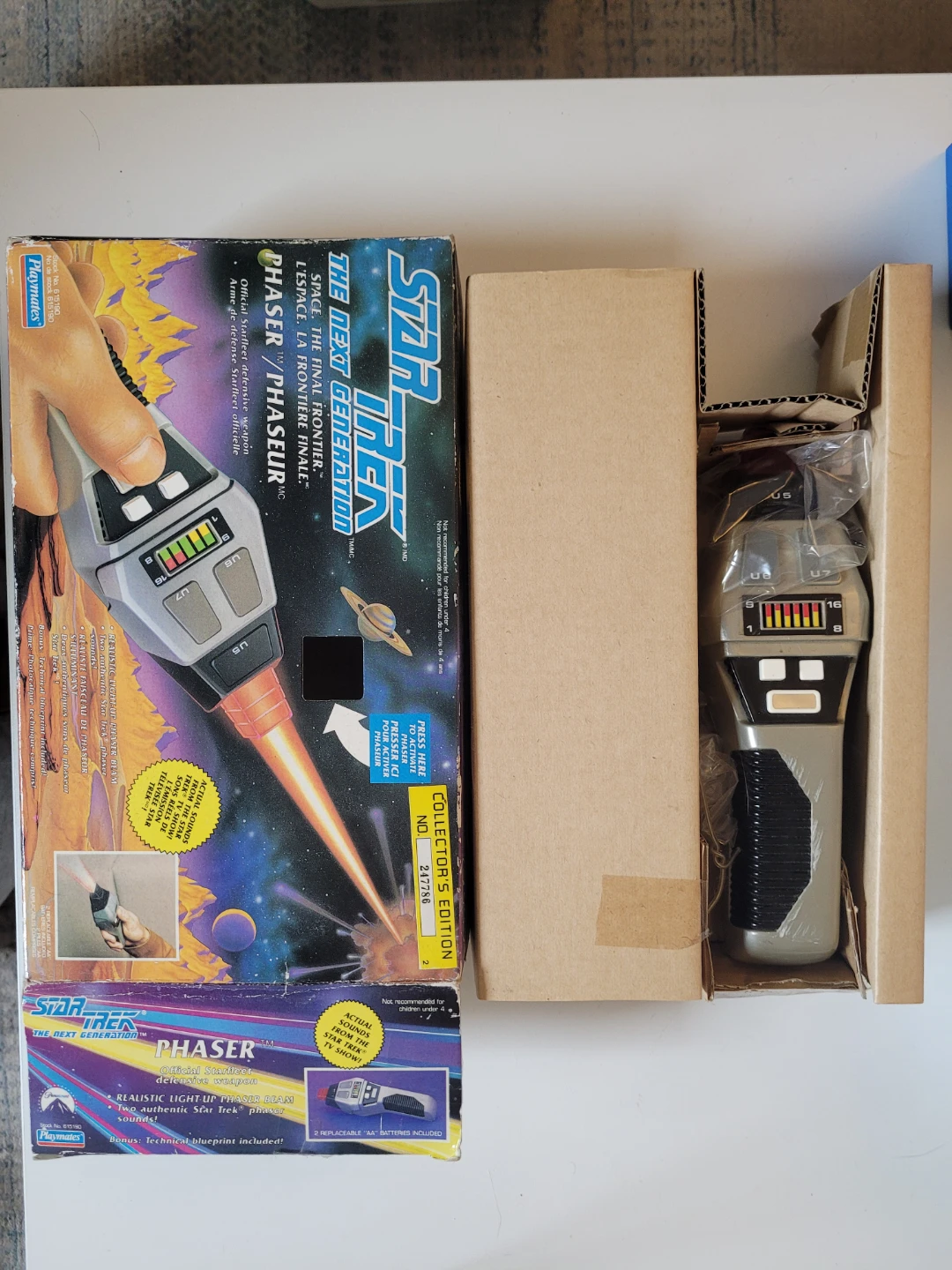 Star Trek The Next Generation Phaser - 1992 Playmates - photo 2
