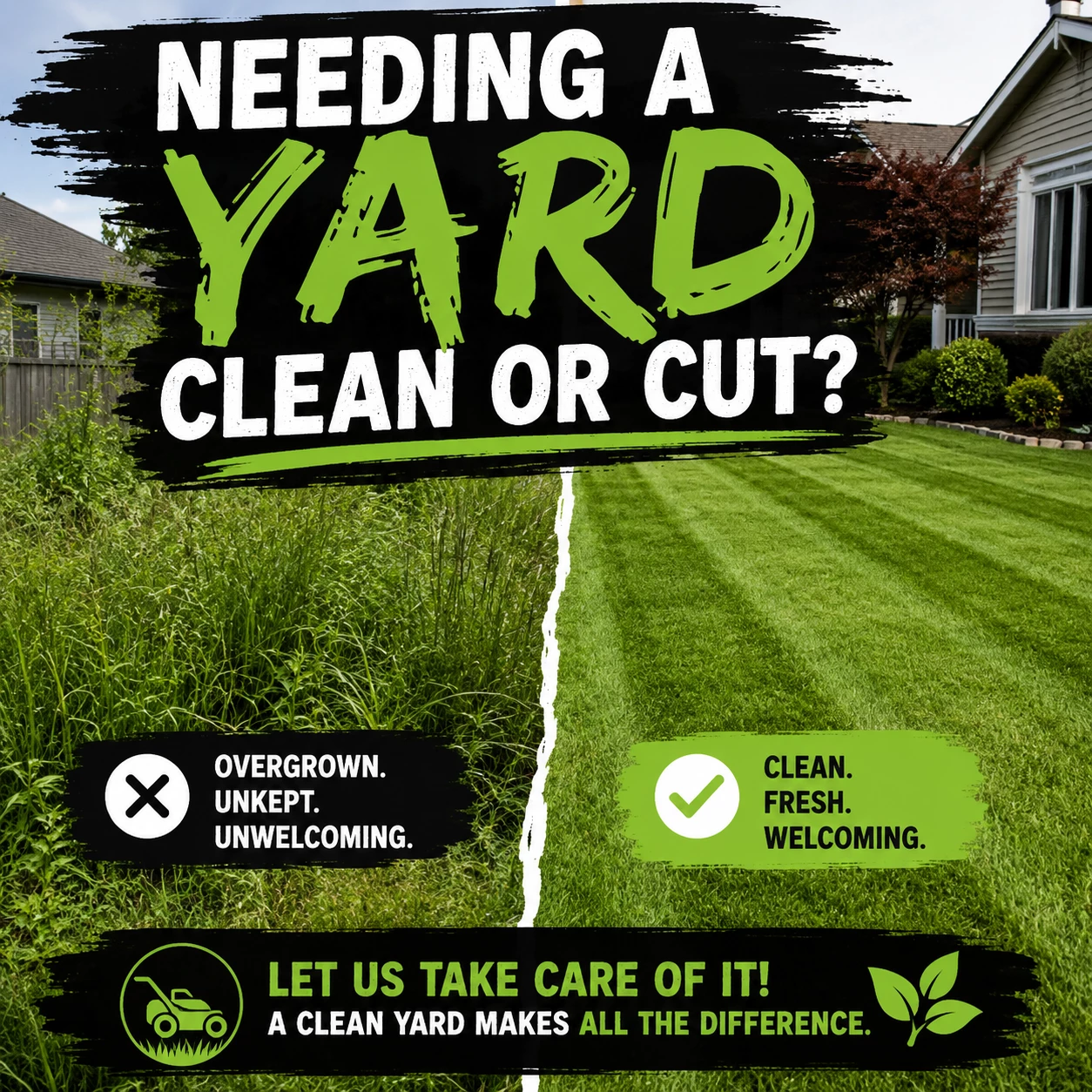 Yard Clean or Cut Service