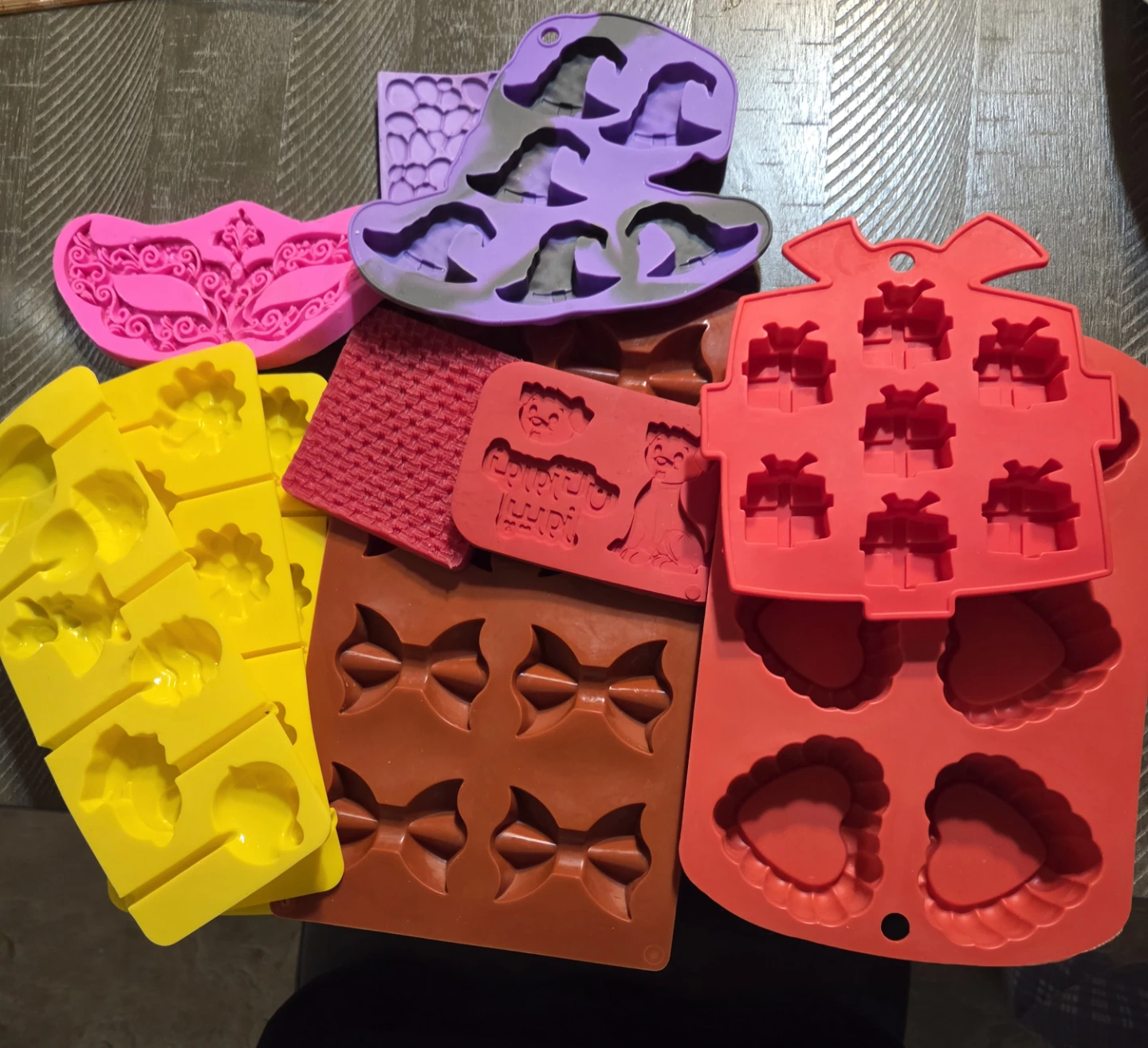 Assorted Silicone Molds
