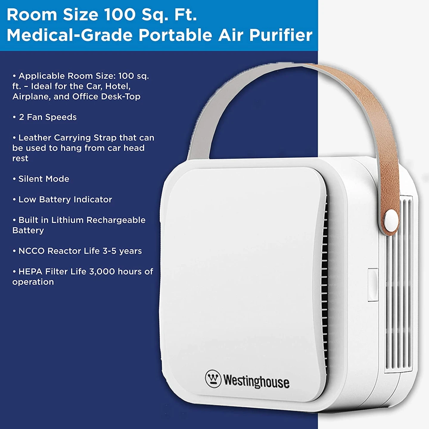 Westinghouse Portable Medical-Grade Air Purifier - photo 4