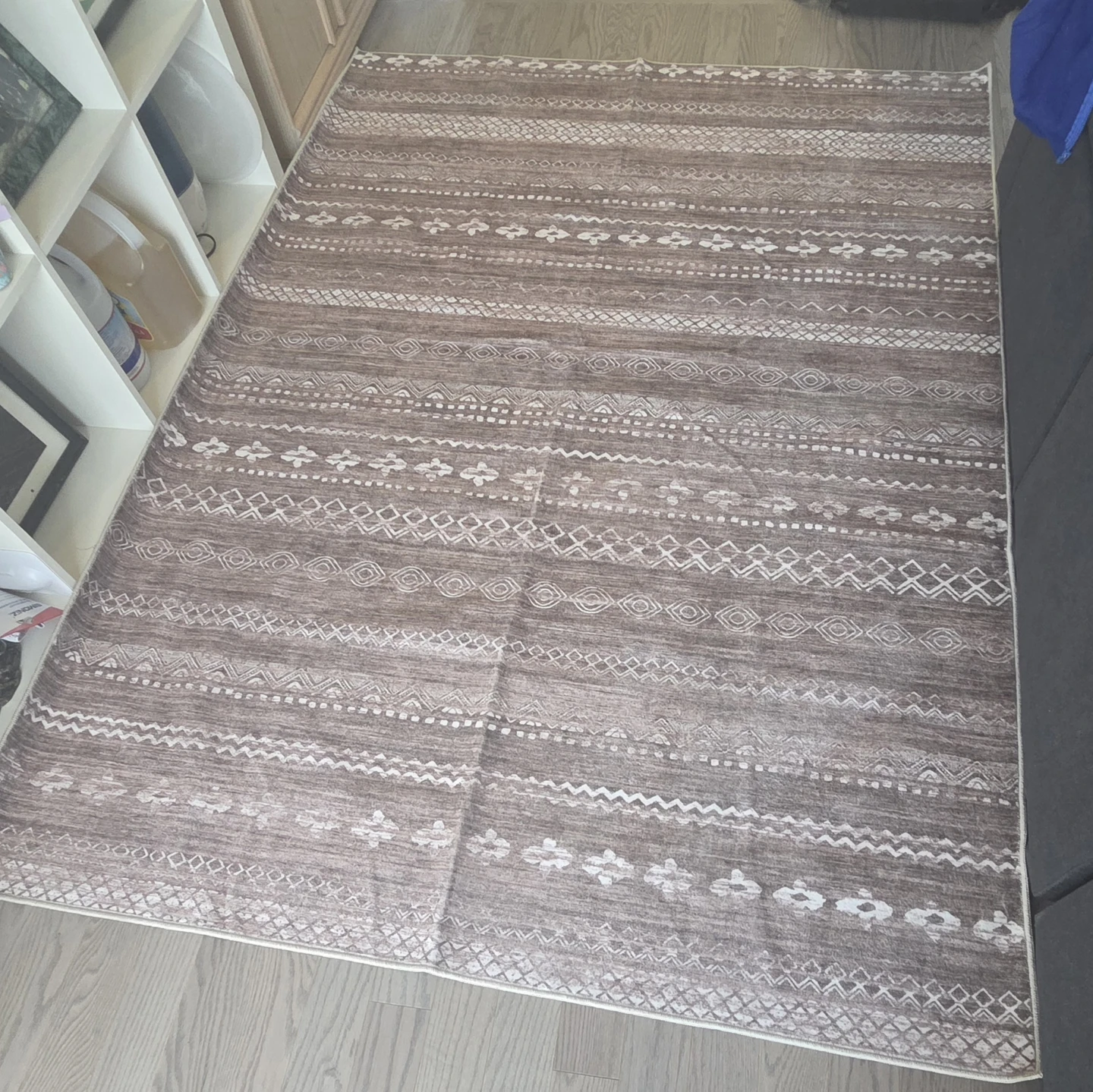 Boho-brown Area Rug 5x7 ft