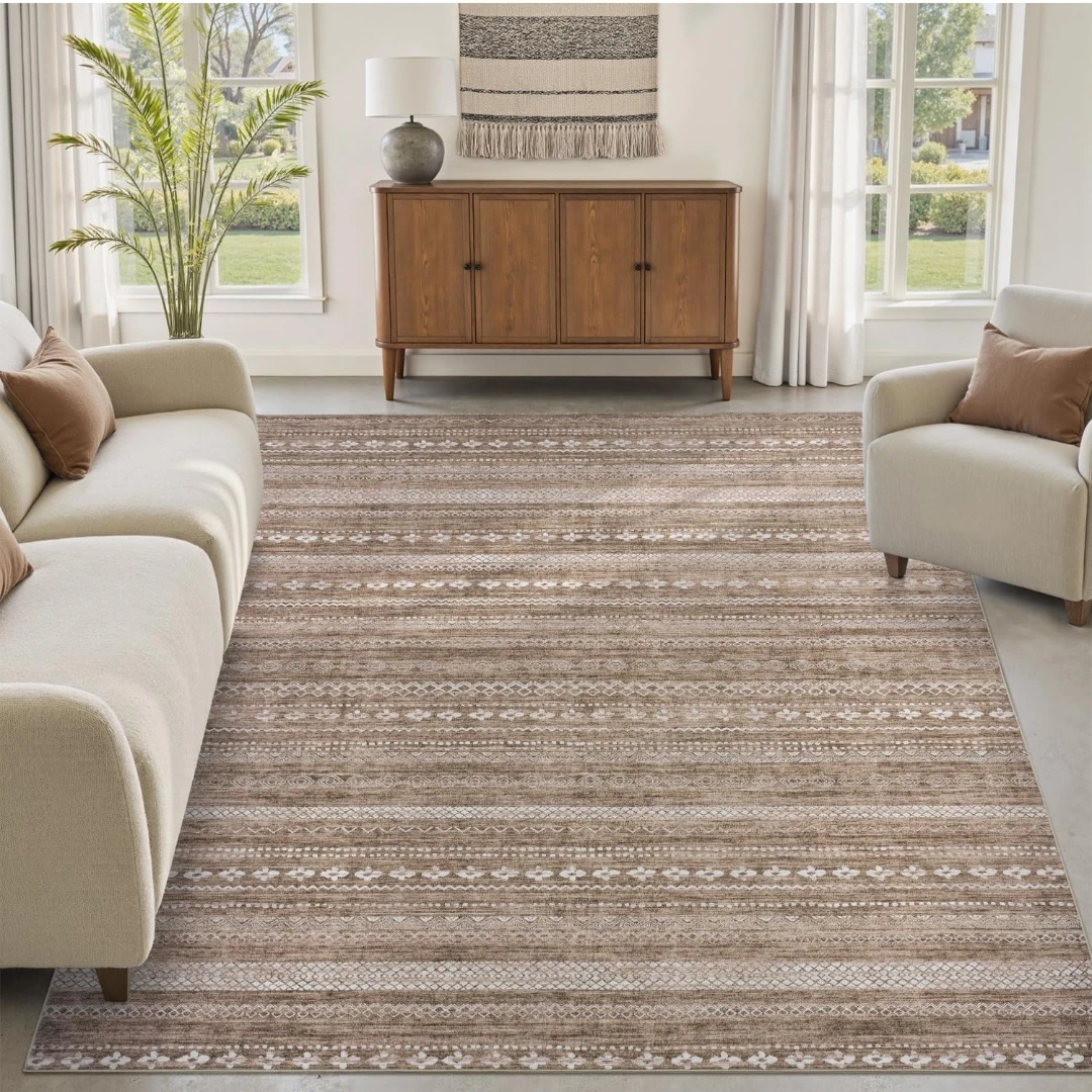 Boho-brown Area Rug 5x7 ft - photo 2