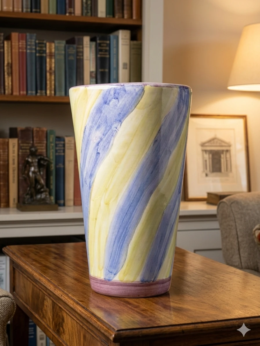 Original Andy Smith Studio Art Pottery Vase - photo 2