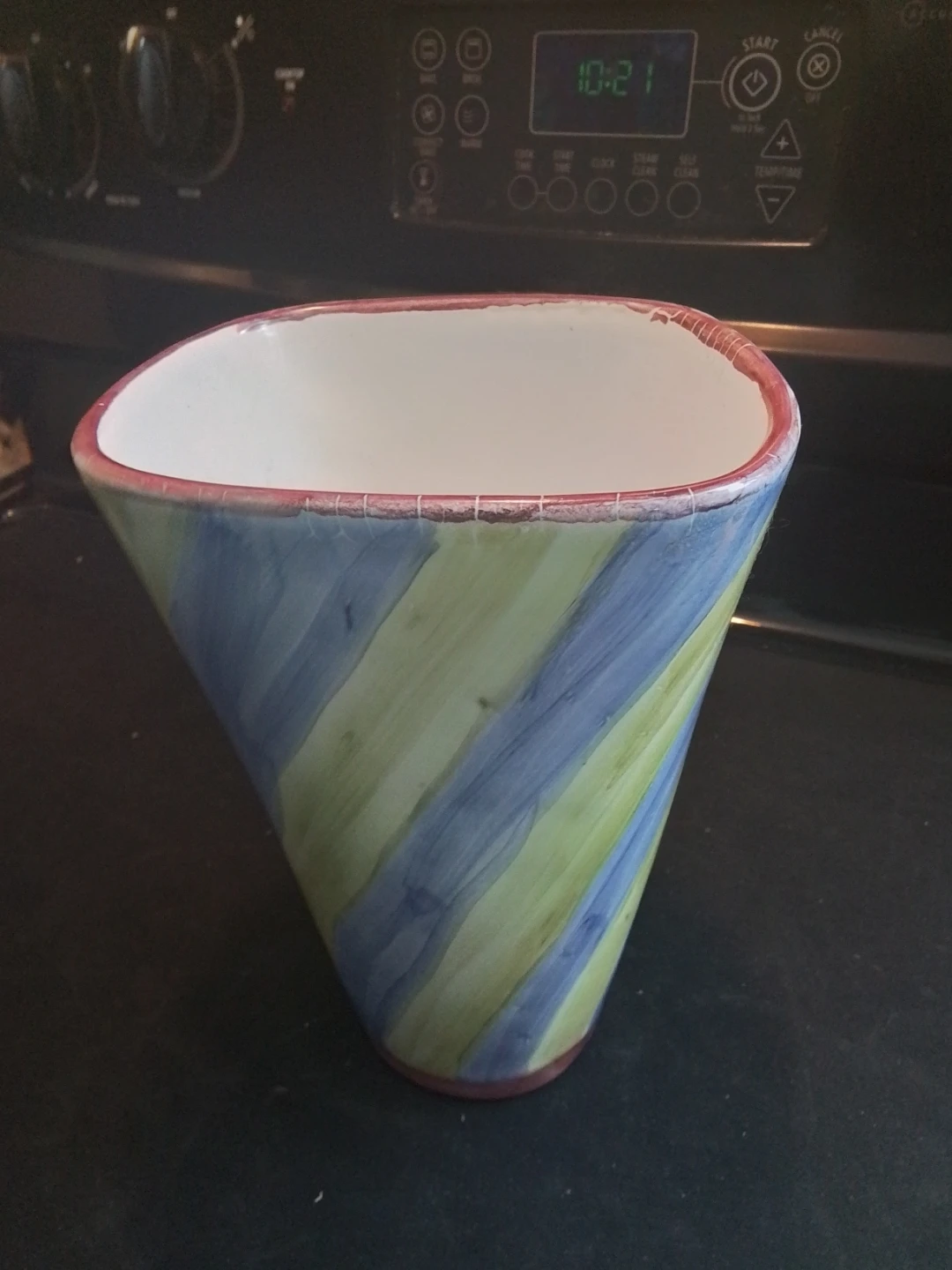 Original Andy Smith Studio Art Pottery Vase - photo 3