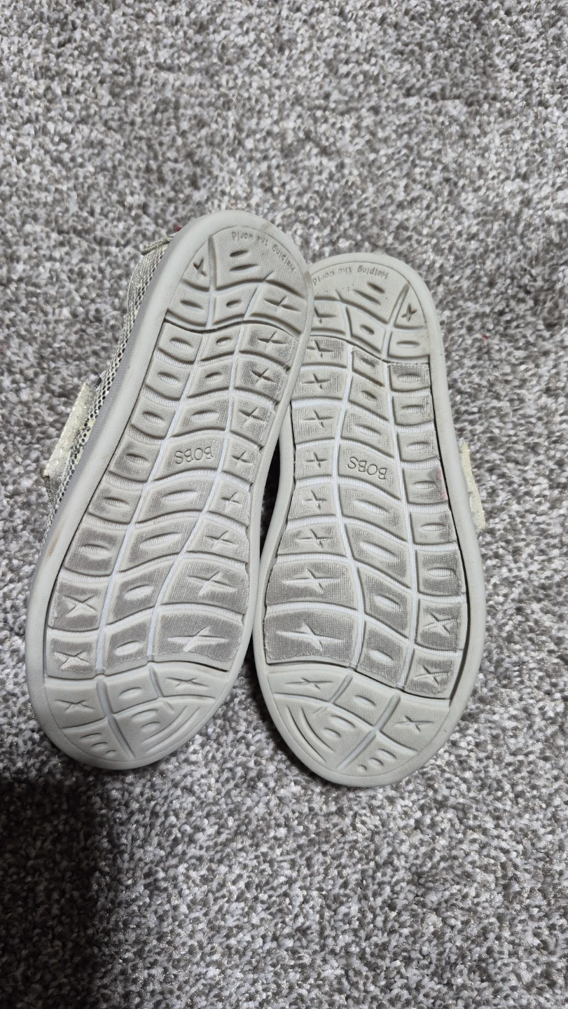 Bobs from Skechers Glitter Slip-On Shoes Size T8 - photo 3