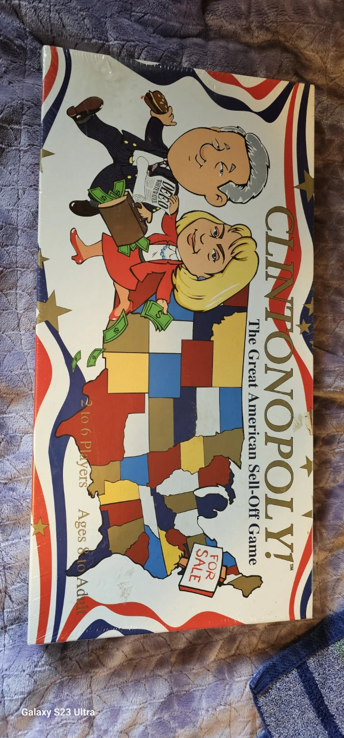 Clintonopoly The Great American Self-Off Game