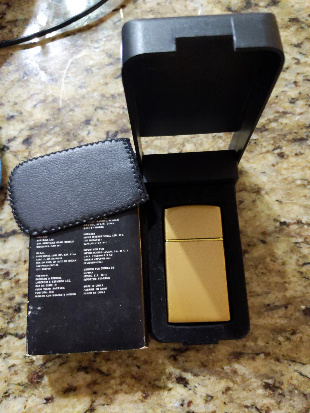 Gas Lighter - Gold Tone - photo 2