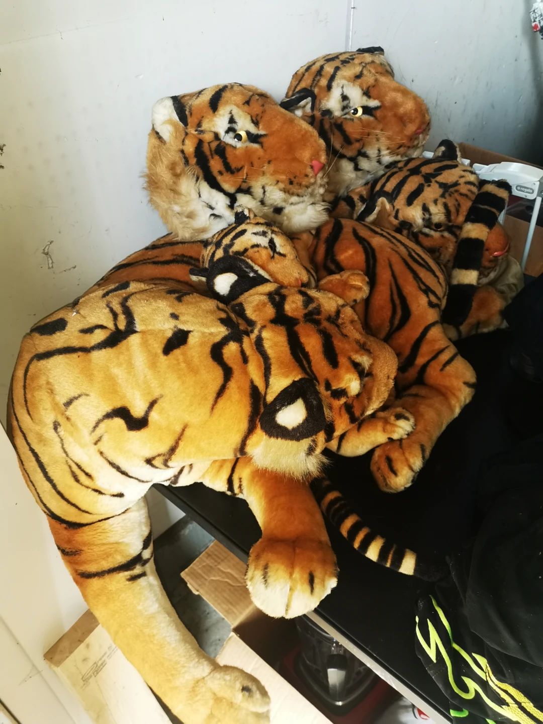 Plush Tiger Stuffed Animals - Set of 4